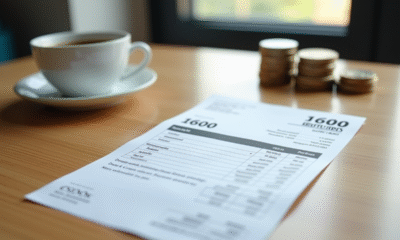 Fiche de paie avec salaire net de 1600 euros sur bureau moderne