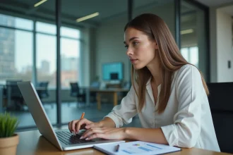 Graphique illustrant l'optimisation des taux de conversion en entreprise
